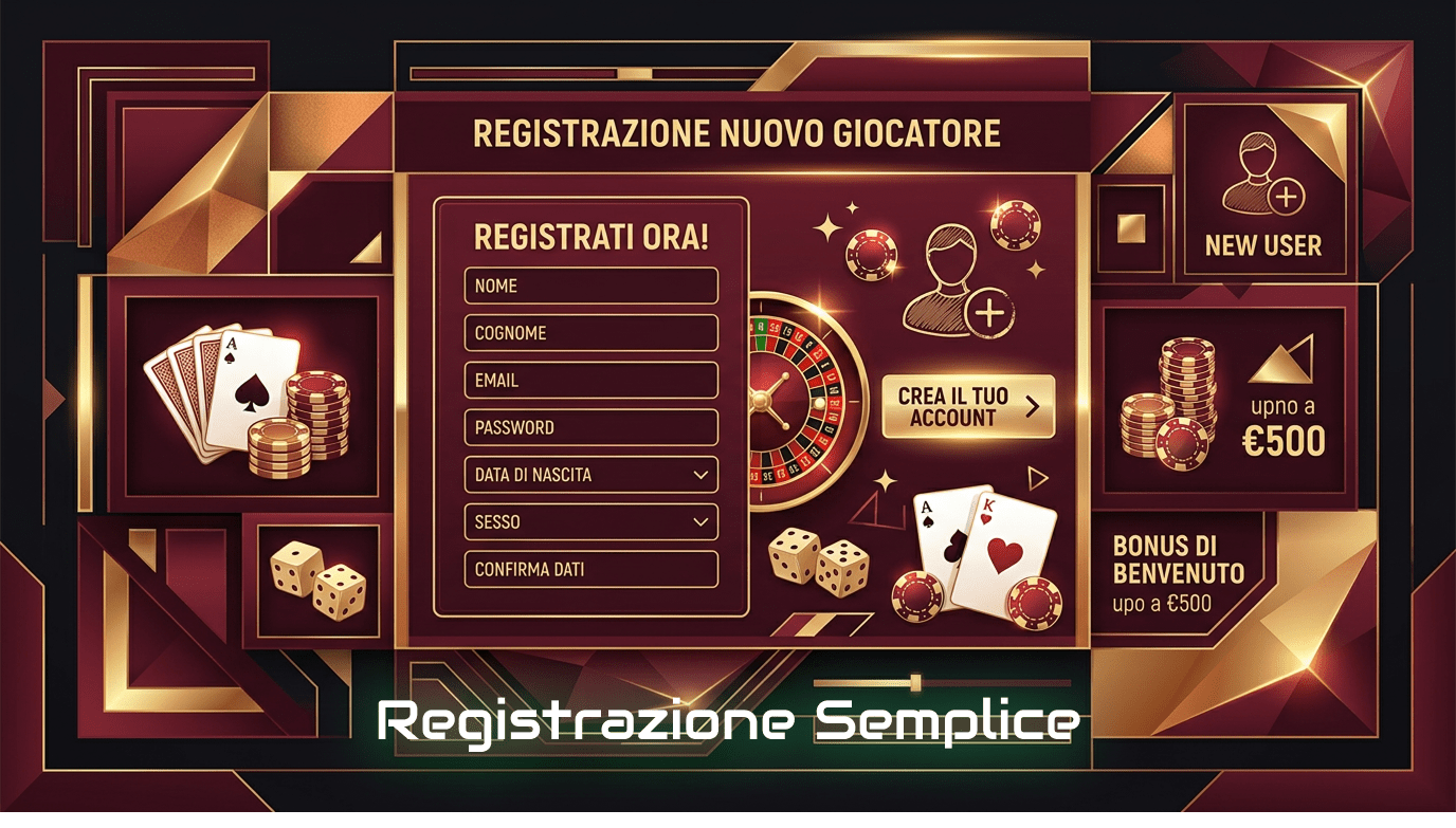 Nel Casinò Online Italia Spinlander registrazione facile e veloce
